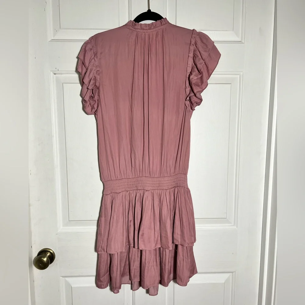 Pink Ruffle Dress - Picture 2 of 3